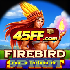qual a fortuna de mano brown